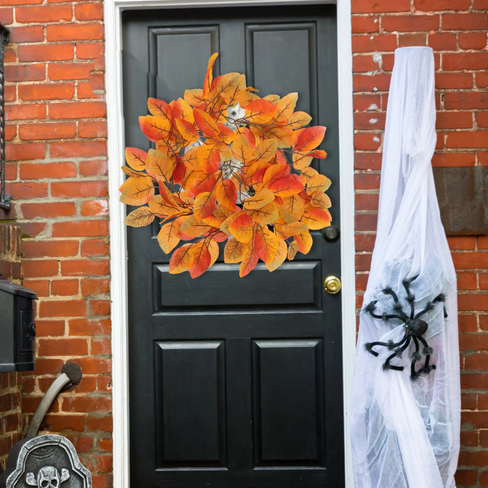 

Artificial Magnolia Leaf Garland Fall Decor For Home Thanksgiving Hanging Ornament Leaf Vine Wall Hanging Fake Rattan