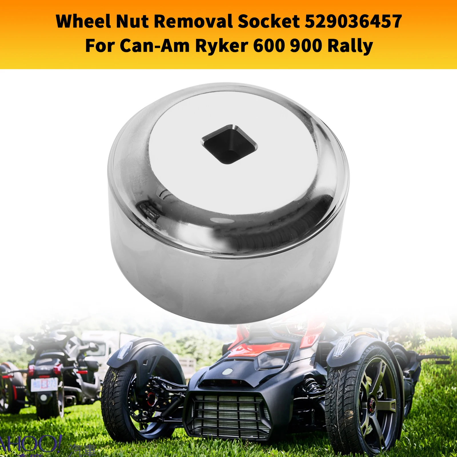 Artudatech Wheel Nut Removal Socket 529036457 For Can-Am Ryker 600 900 Rally Car Accessories