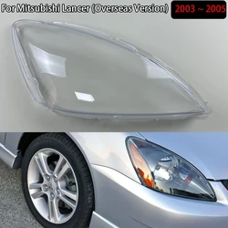 Per Mitsubishi Lancer (versione d'oltremare) 2003 2004 2005 lente di copertura del faro paralume trasparente guscio del faro Plexiglass