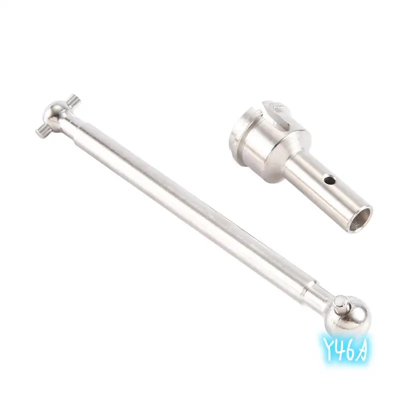 

Steel Front Rear Axle CVD Drive Shaft For RC Cars Arrma 1/8 Typhon 1/7 Infraction Limitless Silver Accessories-Y46A
