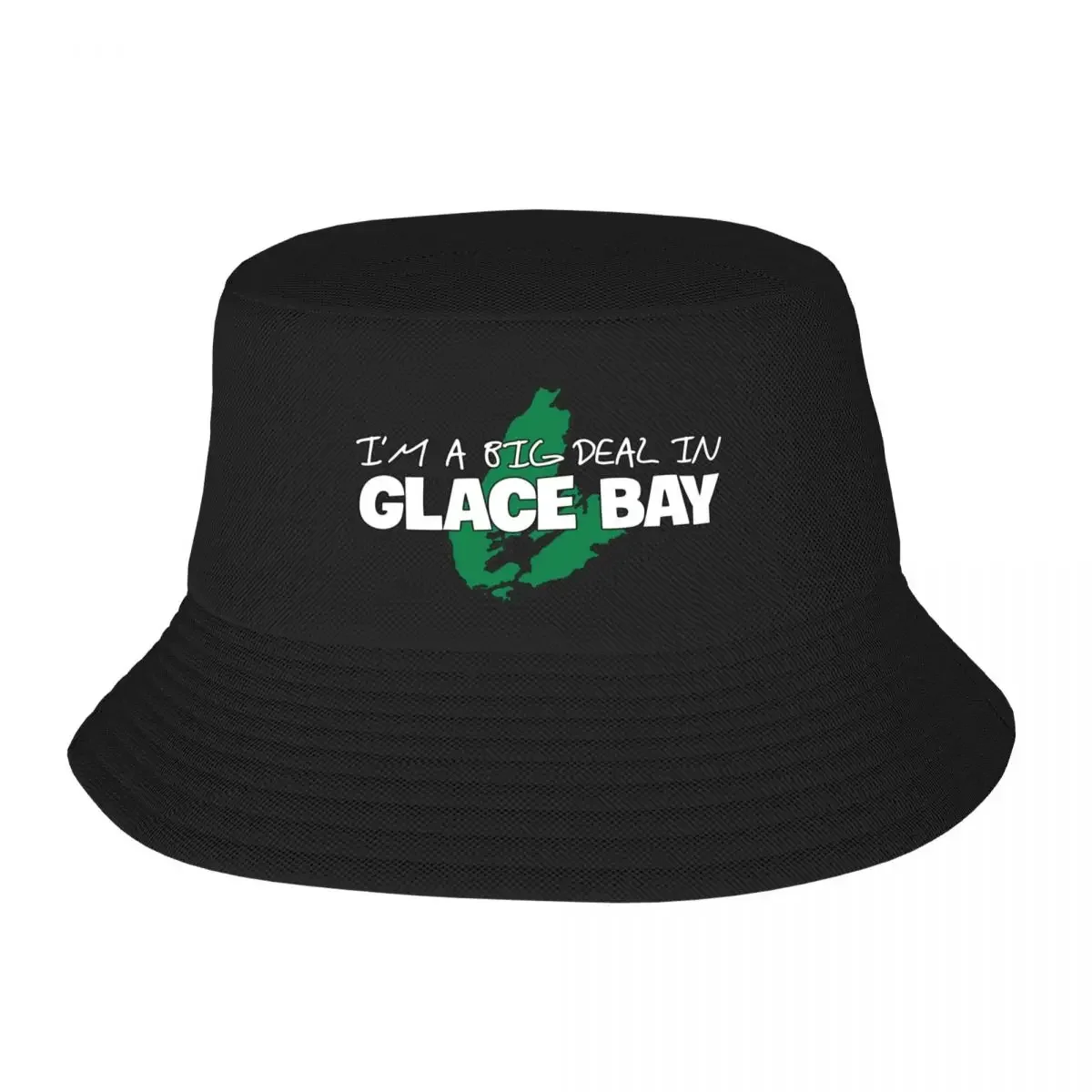 Bold I'm a Big Deal in Glace Bay Design for people who Love Glace Bay Bucket Hat Ball Cap Wear Sun Hats For Women Men's