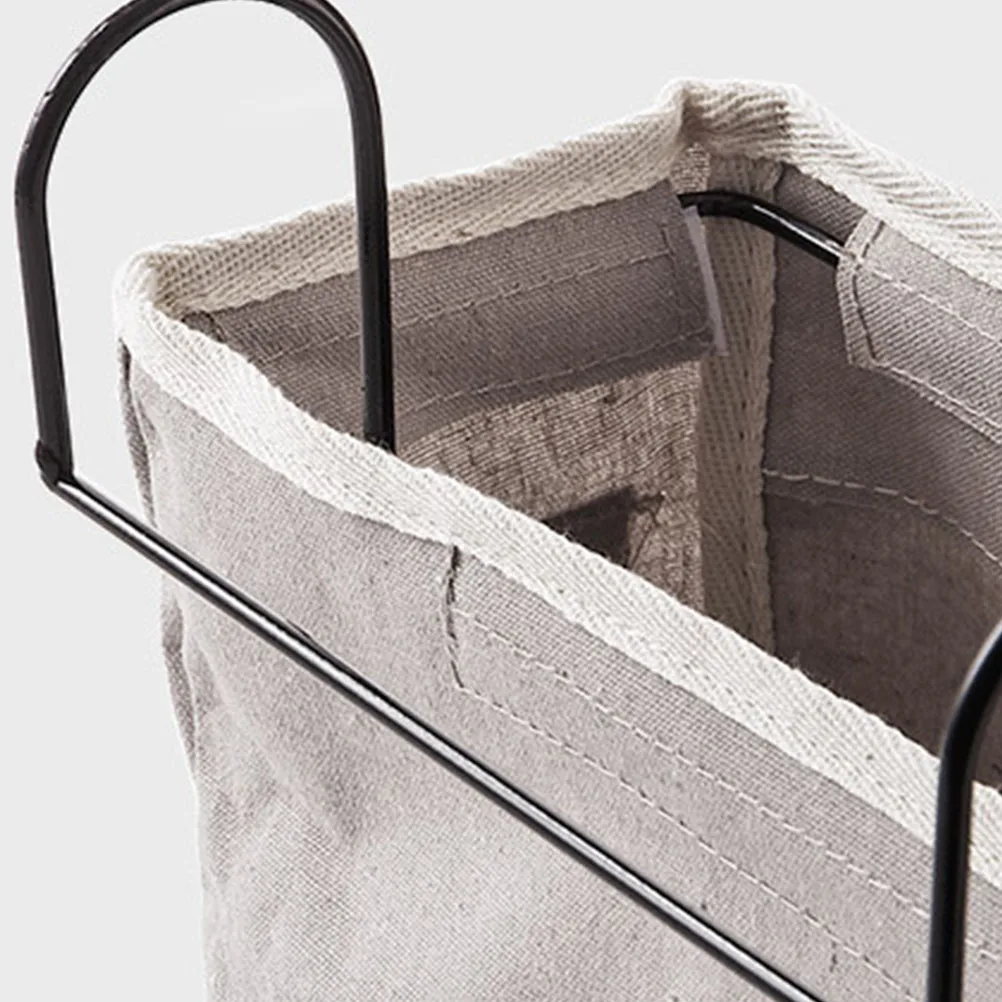 

Bedside Hanging Organizer Storage Bag Multifunction Sundries Organizer Book Storage Pouch for Dorm Baby Bed (Grey)