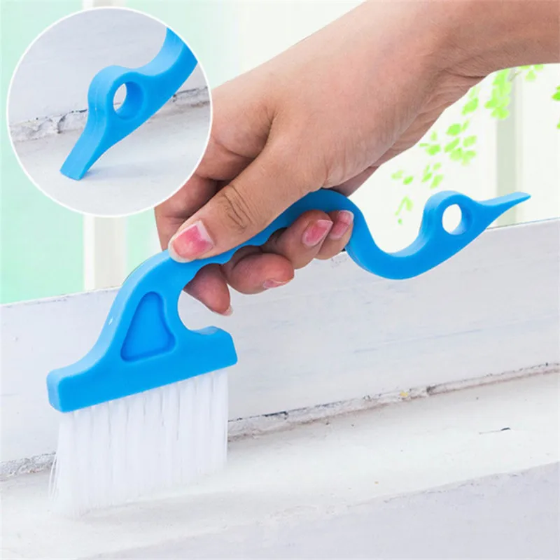 2 In 1 Windows Gap Household Cleaning Brush Flat Mouthed Shovel Useful Things For Kitchen Bathroom Toilet Tools Home Supplies