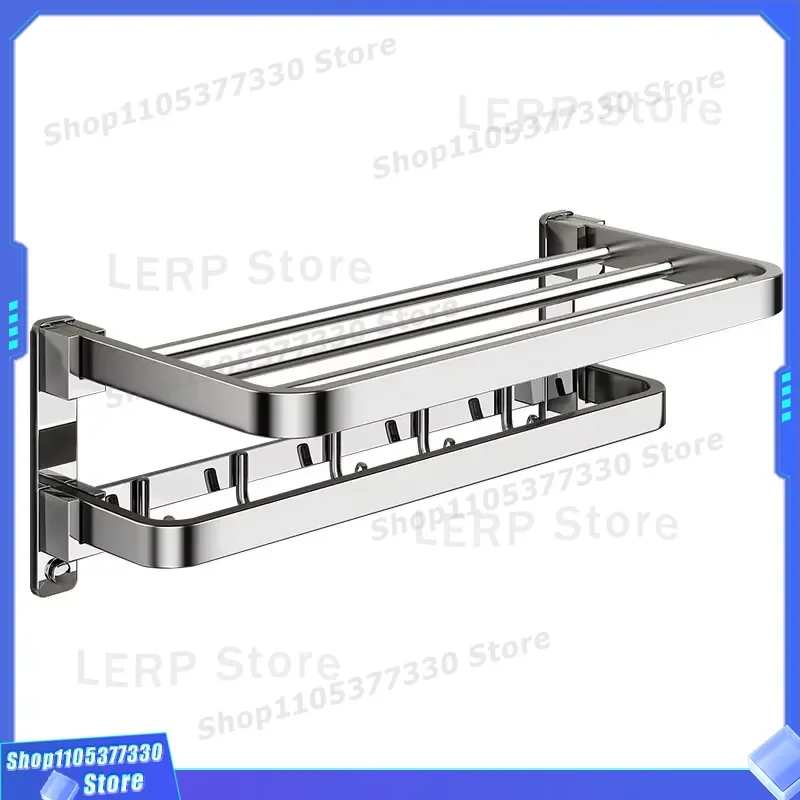 modern-304-stainless-steel-wall-mounted-towel-rack-brushed-finish-40cm-double-fold-angular-design-single-bar-for-bathroom
