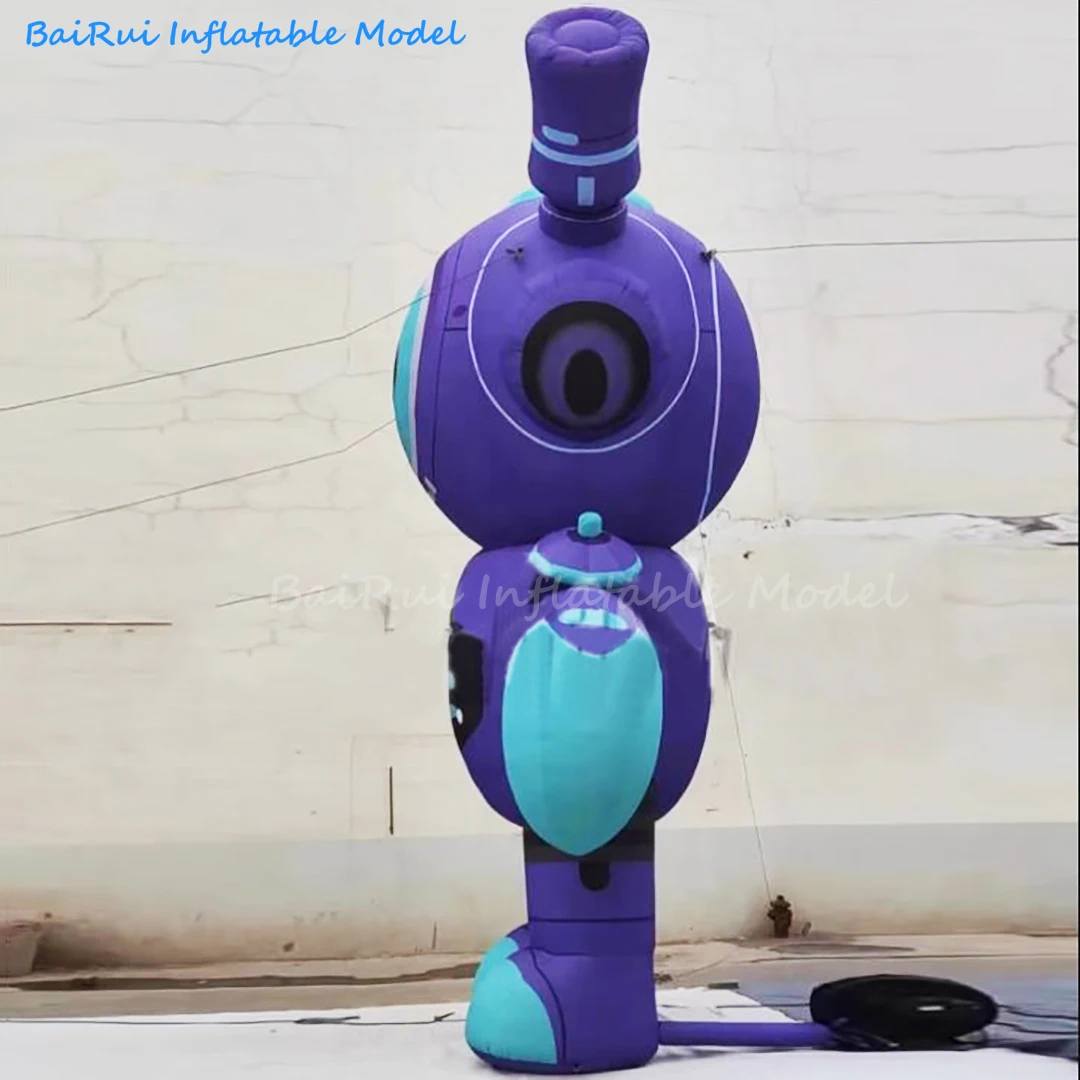 Riesiger aufblasbarer Roboter, Anime-Alien, Raumfahrer, Bühnendekoration, Nachtclub-Dekoration, Event-Werbepuppe, Requisiten für Ausstellungen – Detail 3