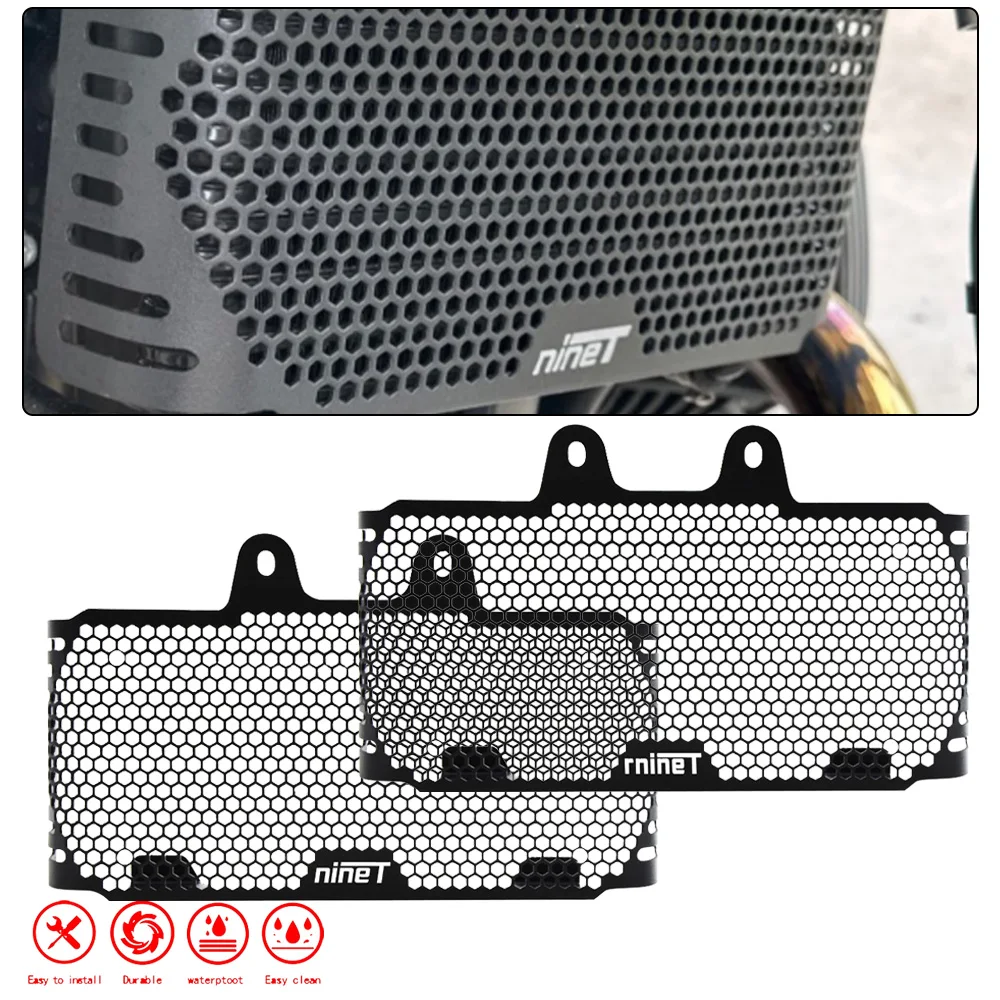 

Motorcycle Accessorie For BMW R Nine T SCRAMBLER PURE RACER URBAN G/S Oil Cooler Guard RnineT Radiator Grill Cover Protector