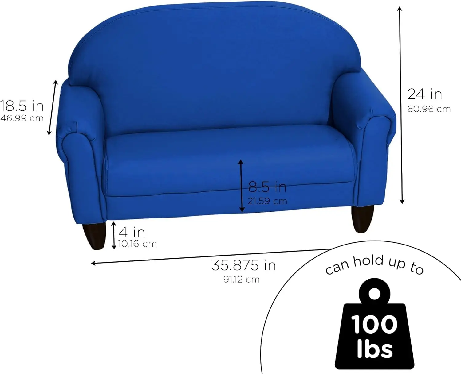 Pabrik sebagai kami tumbuh Sofa balita, biru, CF805-197, tempat duduk fleksibel untuk perawatan hari atau prasekolah, anak-anak membaca Sofa, ruang bermain pembakaran