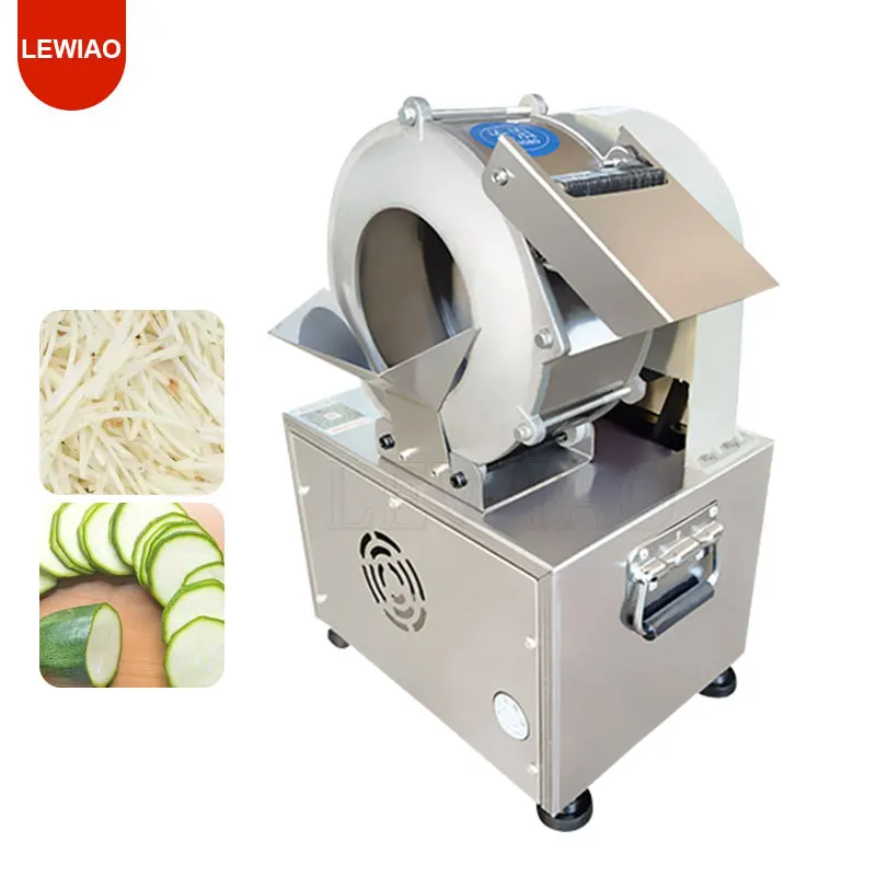 180W Praktis Komersial Listrik Kentang Wortel Alat Pengiris Lobak Irisan Sayuran Makanan Mesin Penghancur