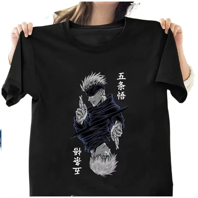 

Jujutsu Kaisen Satoru Gojo Printed Fashion T-shirt Summer casual top men's and women's printed short-sleeved T-shirt top