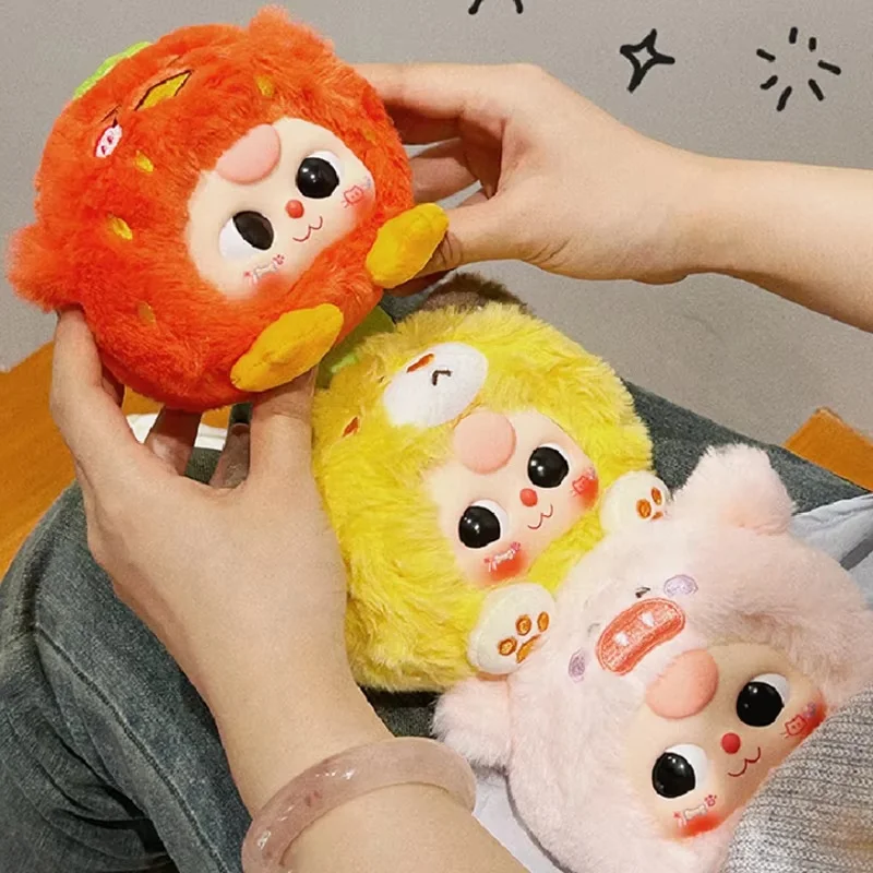 In Stock Baby Three Really Spoils You Series Vinyl Plush Pendant Blind Box Magical Box Kids Holiday Gifts Xms Doll Gifts