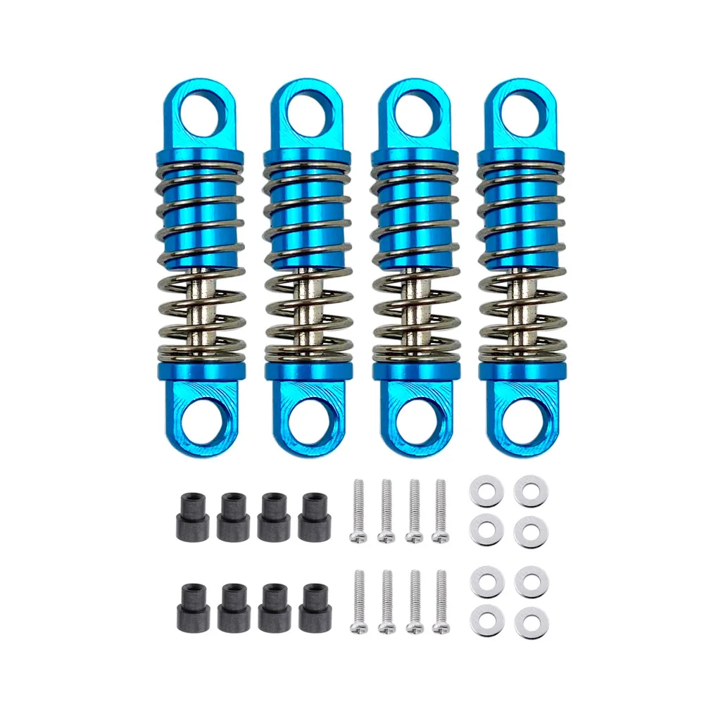 Wltoys 284131 K969 K979 K989 K999 P929 P939 4pcs Metal Shock Absorber Damper 1/28 RC Car Upgrades Parts