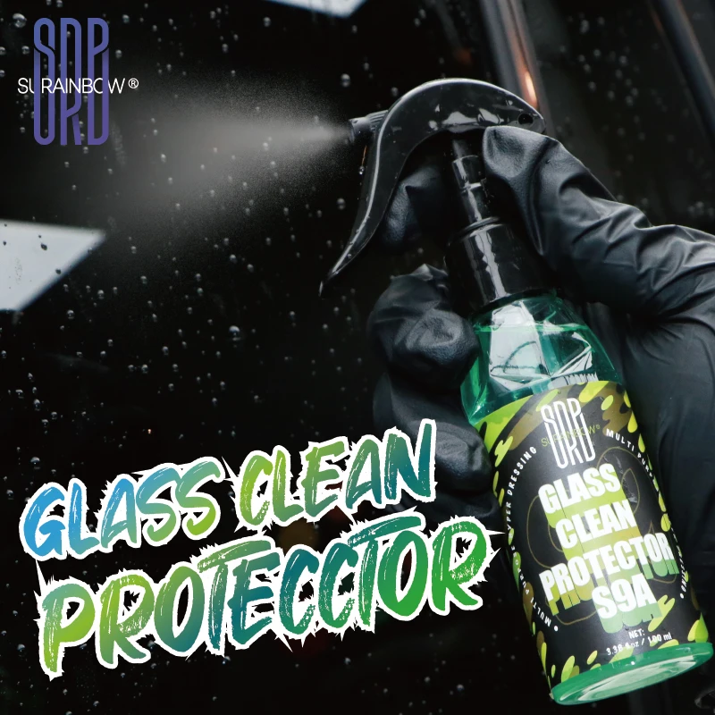 Glass Cleaner (Works on Glass, Windows, Mirrors, Navigation Screens & More; Car, Truck, SUV and Home Use),Safe on Tinted Windows