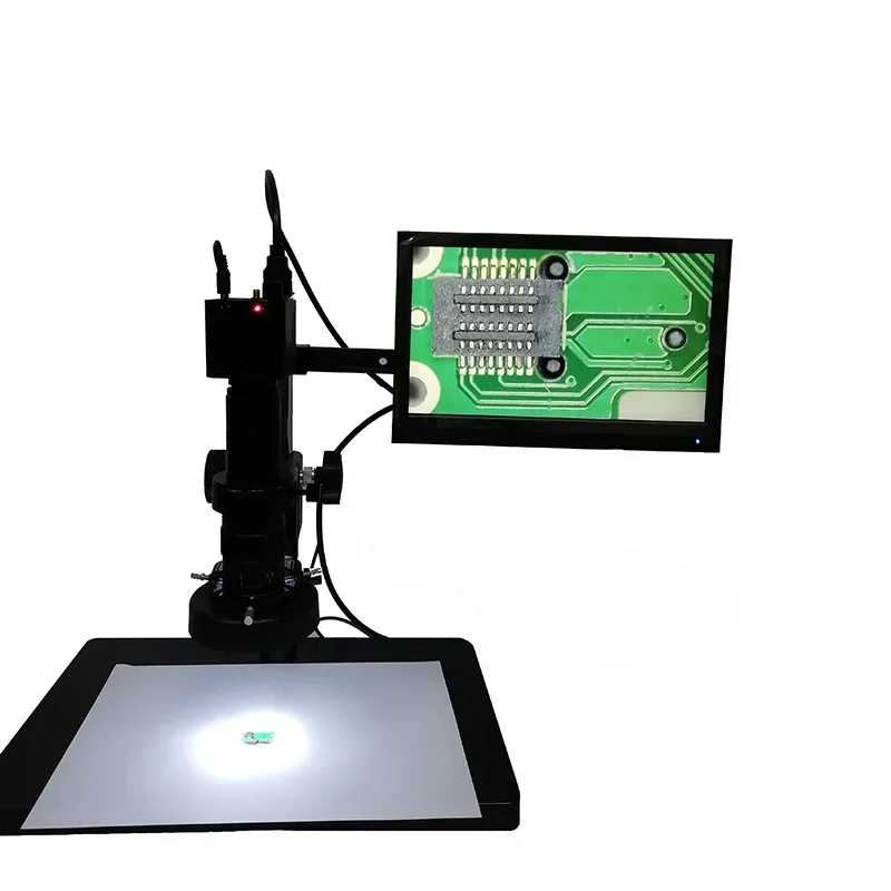 VMS4M33 HD MI/USB/WIFI Industrial Camera Digital Video Microscope 11.6 inch LCD Display Screen