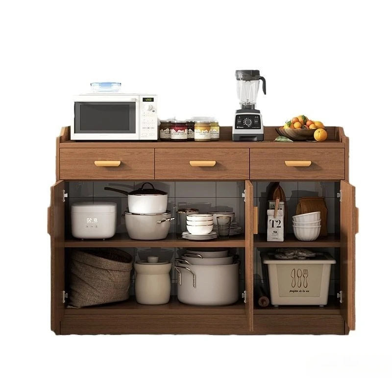 

Locker Living Room Pantry Cabinet Office Household Tea Shelf
