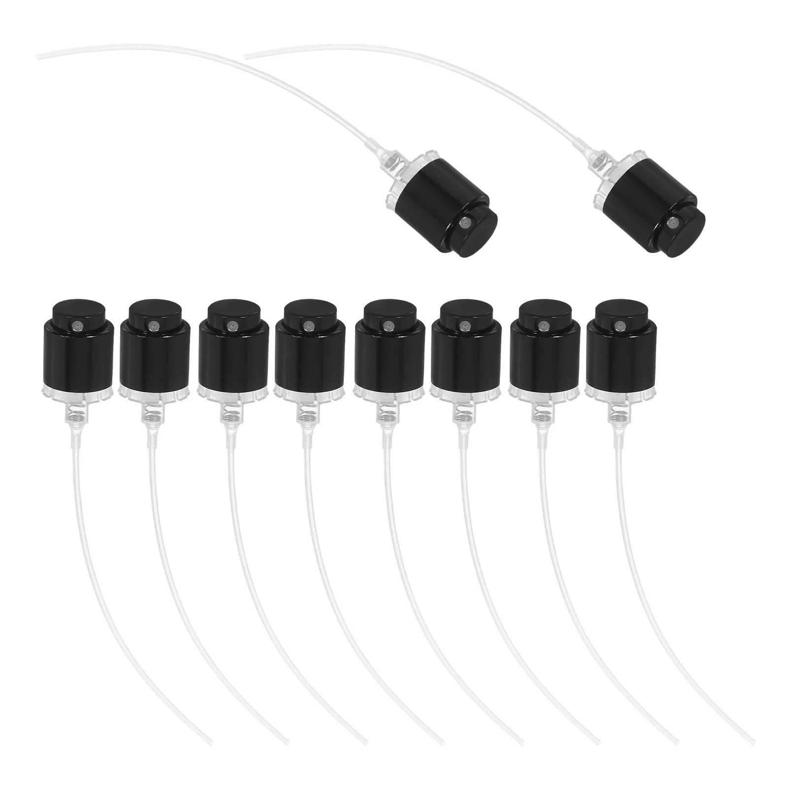 

10Pcs Perfume Bottle Spray Pump Replacement Spray Nozzles for Bottles Easy Press Down Mechanism for Refillable Aroma Diffuser