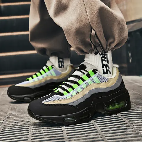 Männer Air Kissen Sport Turnschuhe Atmungsaktive Leichte Outdoor Schwarz frauen Laufschuhe Athletisch Jogging Tenis Wanderschuhe