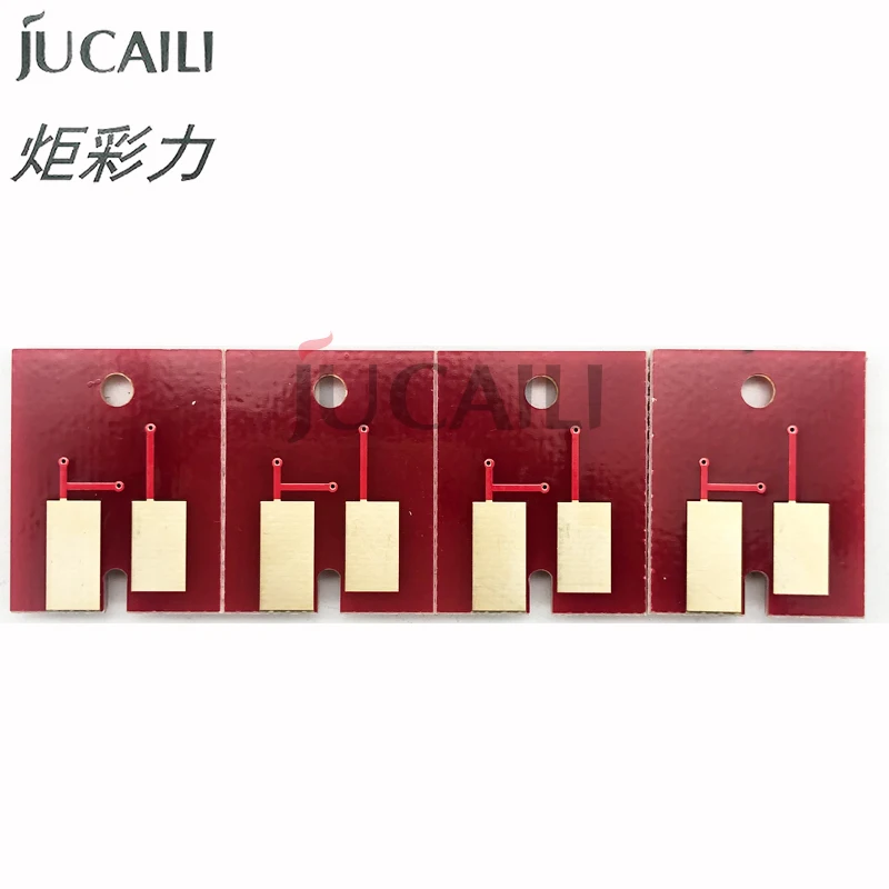 Jucaili ink cartridge SB51 permanent chip for Mi_ma_ki JV33 JV150 plus auto reset chip solvent printer ink tank chip CMYK