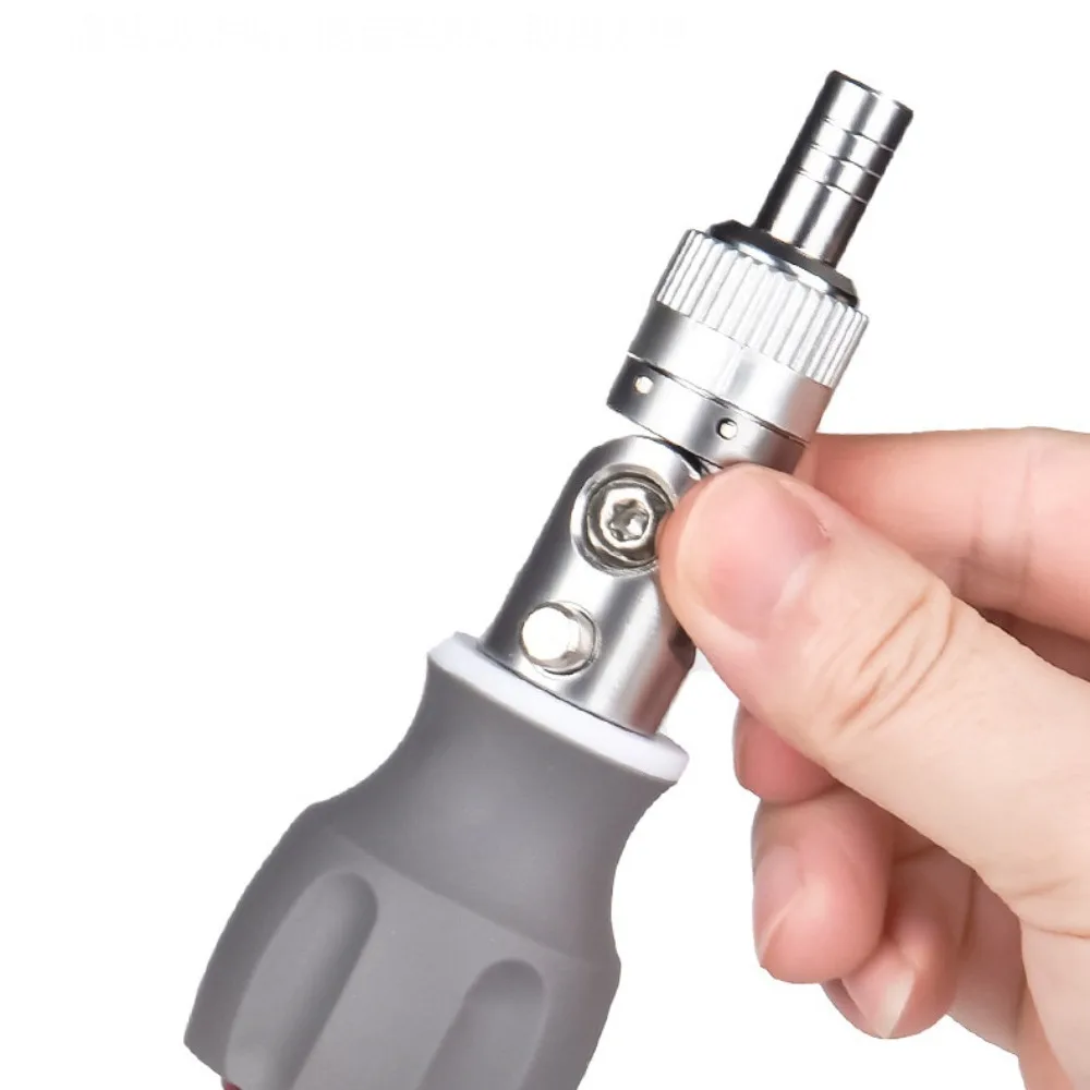 Chromium Vanadium Steel Ratchet Screwdriver Set Adjustable Angle Repair Screwdrive Kit Precision Screwdriver Set Repair Tool Kit