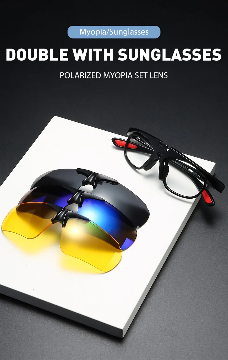 サングラス-メンズ-度付きメガネ-プラスチックフレーム-抗青色光累進多焦点光学レンズ-老眼鏡
