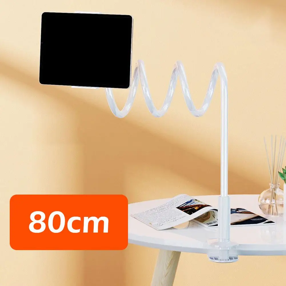 حامل حامل لوحي مرن بذراع طويل برقبة معقوفة ، مشبك تثبيت ، قبضة ، باد ، أيفون ، مفتاح ، علامة تبويب غالاكسي ، K Y5Z0 #4