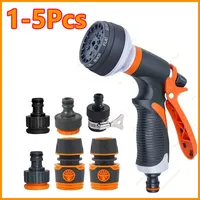 Garden Watering Gun 8 Modes Adjustable High Pressure Sprayer Irrigation Watering Nozzle Lawn Plant Yard Watering Sprinkler