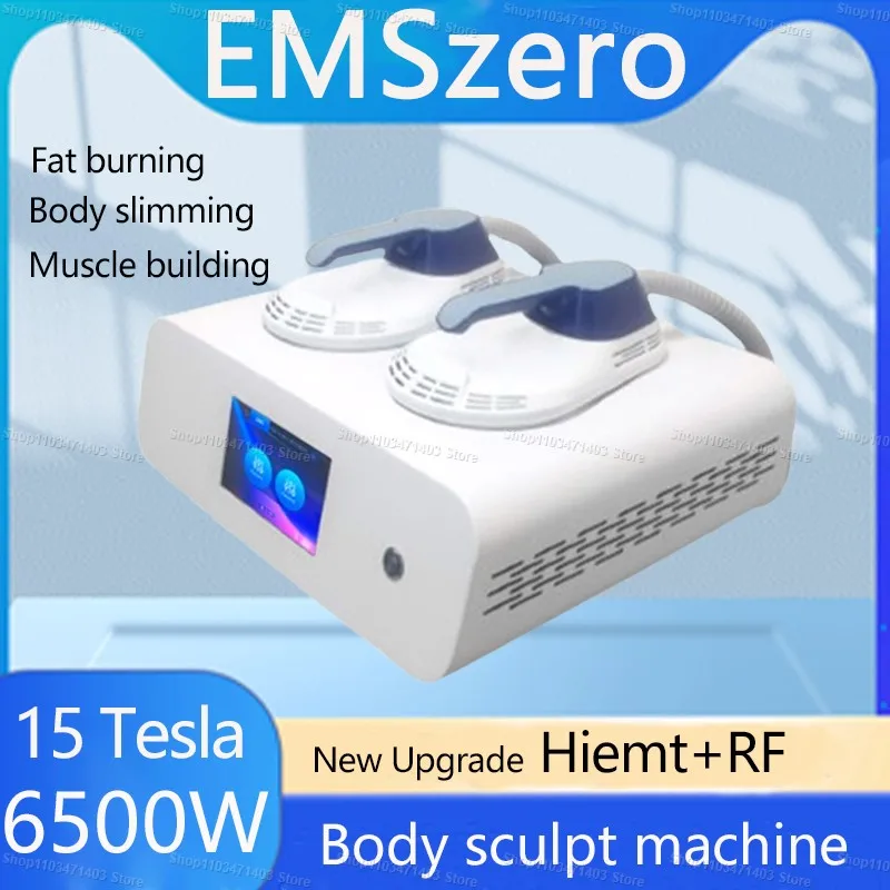 New Upgrade 15 Tesla 6500W EMSzero neo 200HZ Ems Nova Body Sculpting Slimming Machine Muscle Stimulator Hiemt RF Fat Reducing