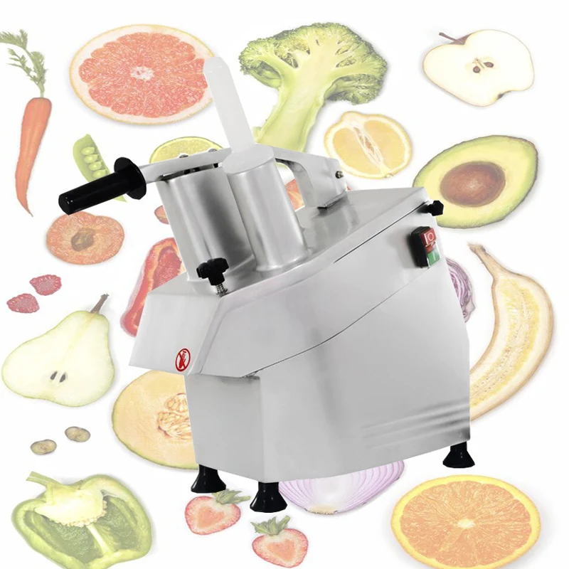 Kitchen Use Electric Vegetable Cutter Machine for Canteen Hotel Potato Shredding Machine Potato Cucumber Strip Cutter Equipment