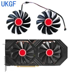 2 adet/takım FDC10U12S9-C CF1010U12S 95mm cfrx590 GME GPU ekran kartı XFX RX 590 580 VGA ekran kartı soğutma için soğutucu fan