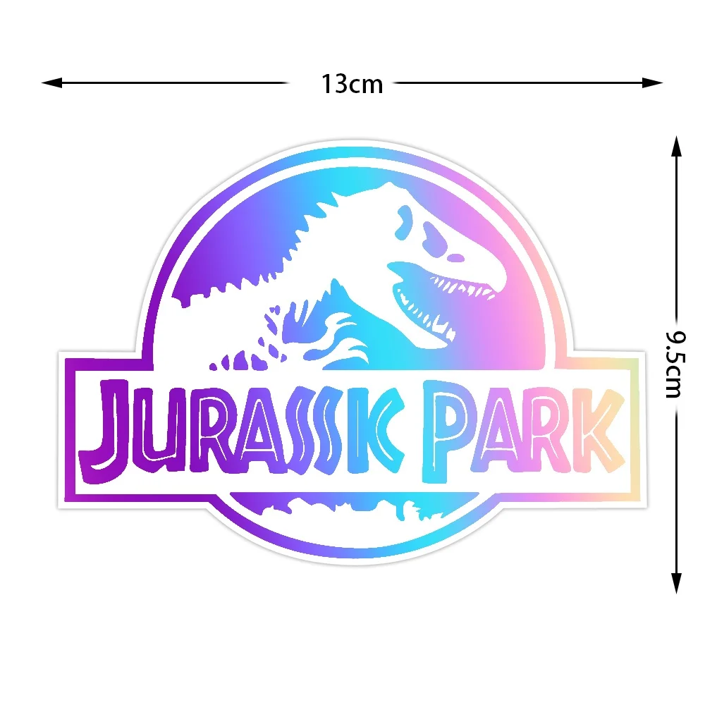 Jurassic Park Off-Road Vehicle Sticker Decal Car Sticker Body Sticker adesivi riflettenti moto impermeabili personalizzati