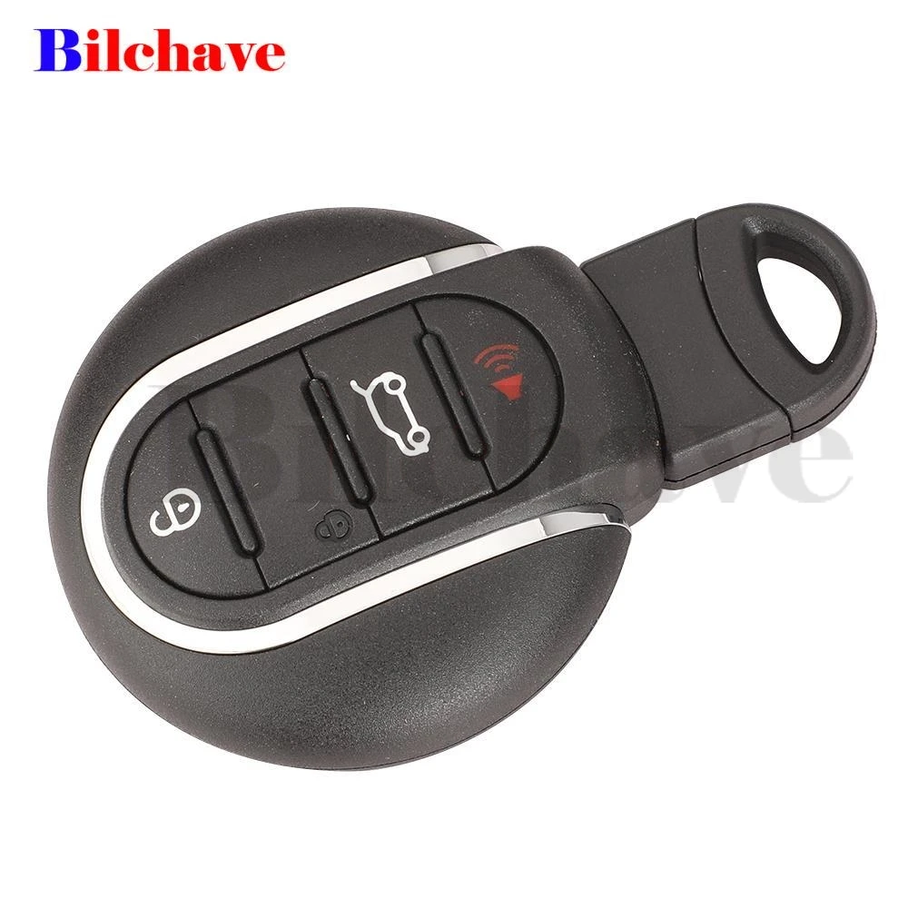 jingyuqin 3/4 Buttons For BMW Mini Countryman Cooper Clubman F54 F55 F56 F57 F60 2014-2018 Car Smart Key Shell Case Replacement