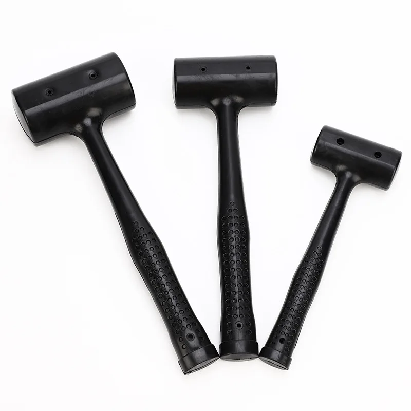 

Portable Plastic Hammer Double-sided Household Plastics Mallet Hand Tools For Outdoor Car Repair Woodworking Door Floor Tile