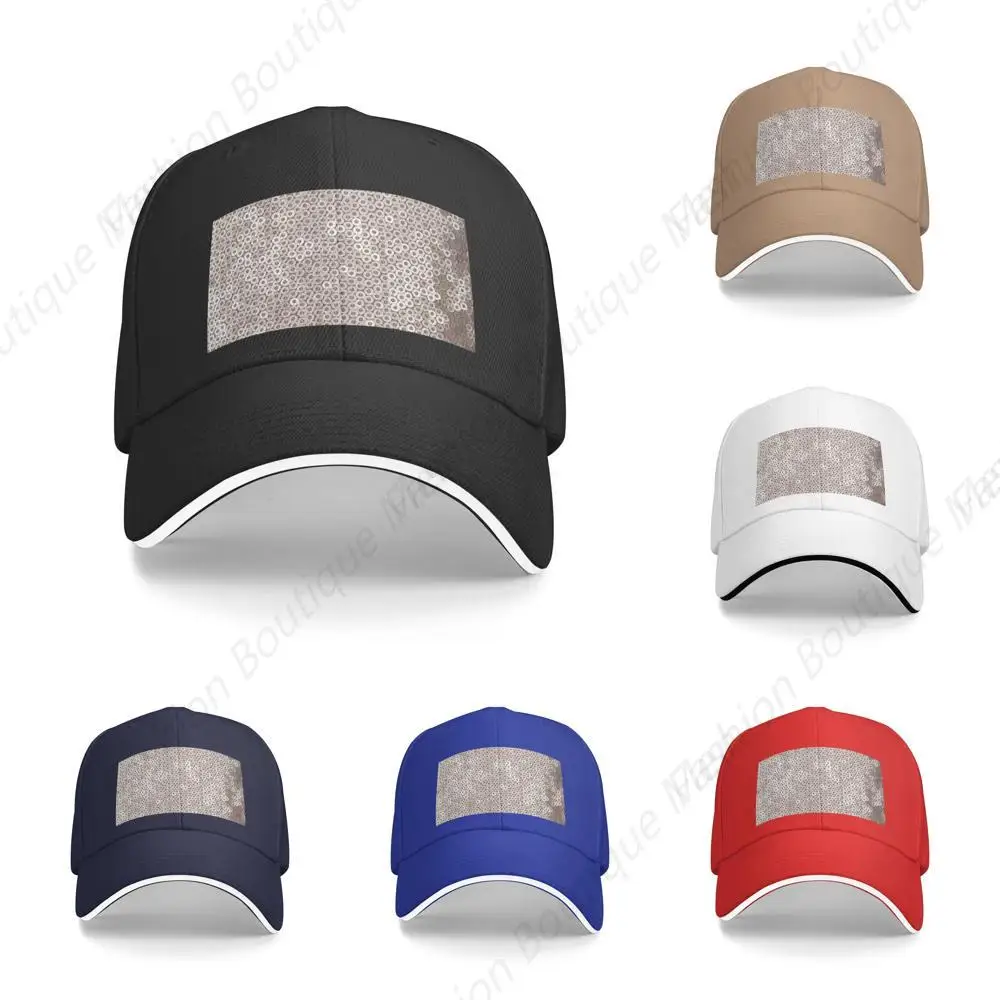 

Classic Snake Skin Print Sandwich Caps Peaked Caps Trucker Hat Men Women Outdoor Sport Travel Sun Visor 