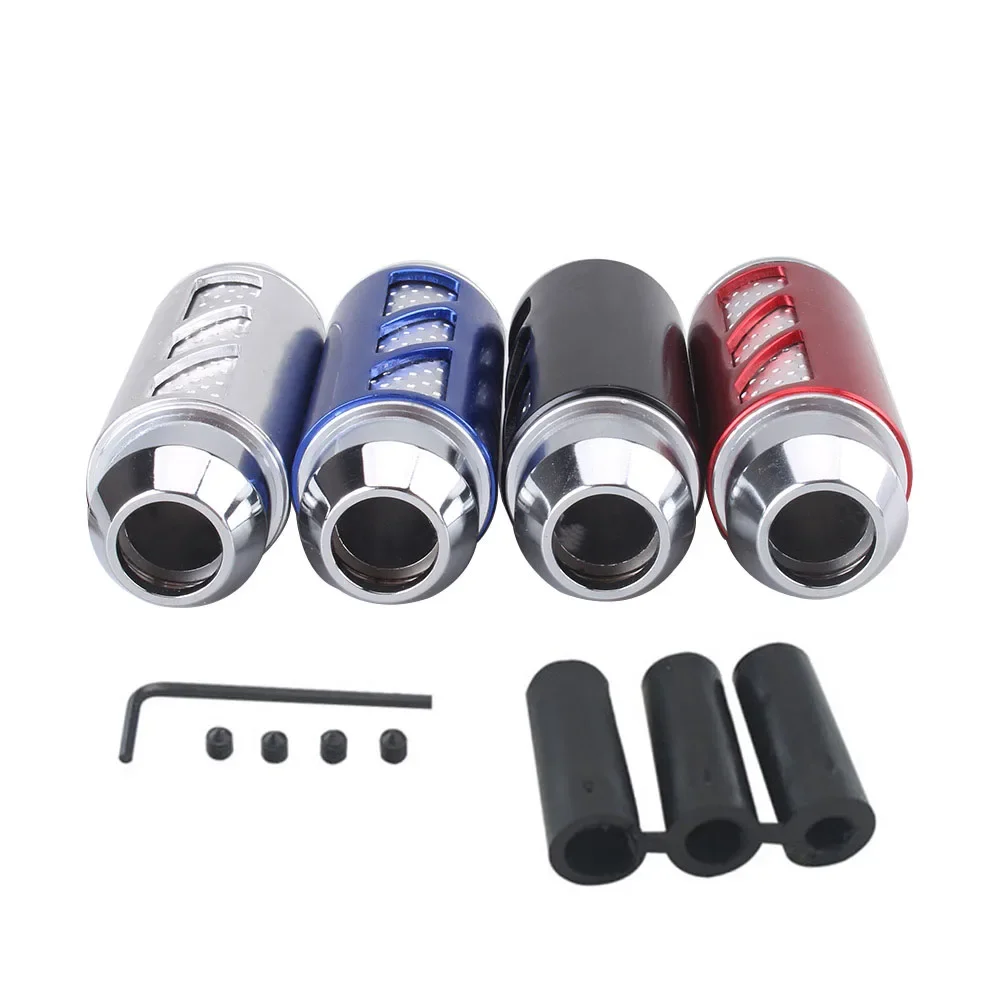 8.5CM Aluminum Racing Gear Shift Knob - Universal Manual Transmission Gearstick Lever for Toyota & KIA