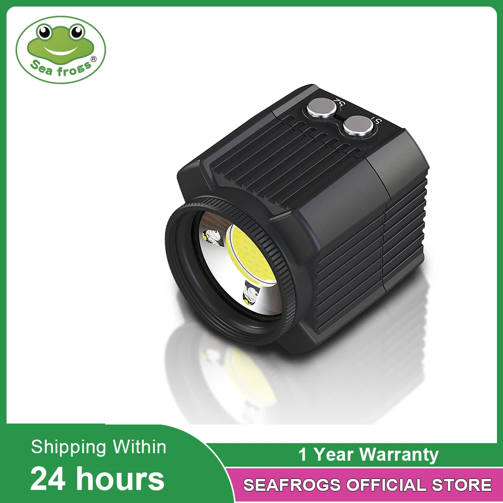 Seafrogs SL-19 60Meter Waterproof Diving Fill LED Light 2000LM For TG6/5/4 Camera And Phone