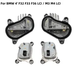 NEW Headlight DRL Module Daytime Running Light Turn Signal Light White Color OE 63117493229 63117493230 For BMW 4 Series F36 F32