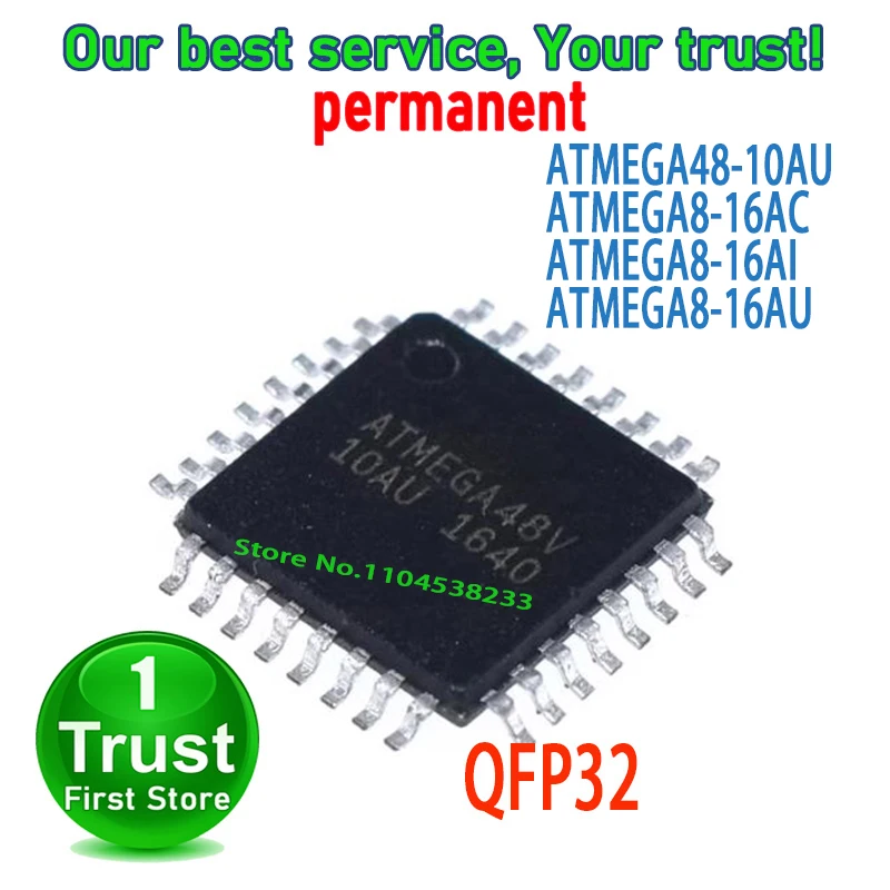 STM8S903K3T6C 5PCS STM8S903 LQFP-32 STM8S903K3T6  ATMEGA48-10AU  ATMEGA48 ATMEGA8-16AC ATMEGA8 ATMEGA8-16AI ATMEGA8-16AU