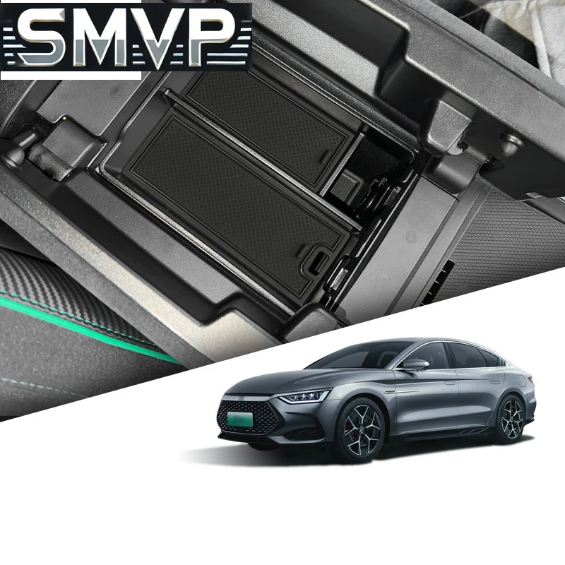 

Fit For BYD Han EV DMI 2021-2023 Car Styling Center Console Organizer Storage Interior Armrest Storage Box Auto Modified Accesso