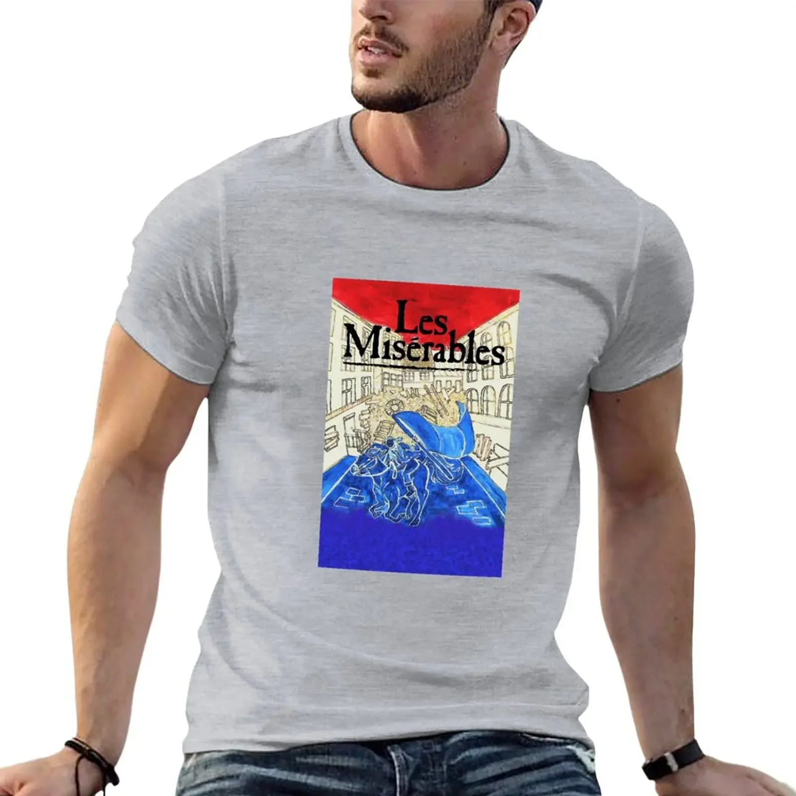 Les Misérables T-Shirt sublime plain sports fans mens funny t shirts