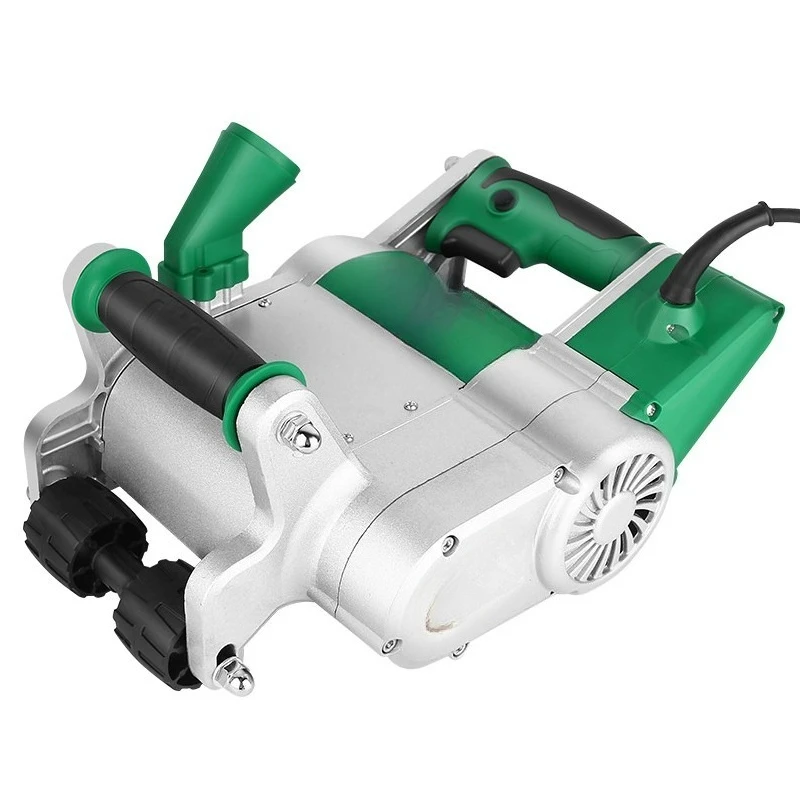 Slotting machine Water and electricity engineering Dust-free installation Air block Foam brick slotting machine Lightweight