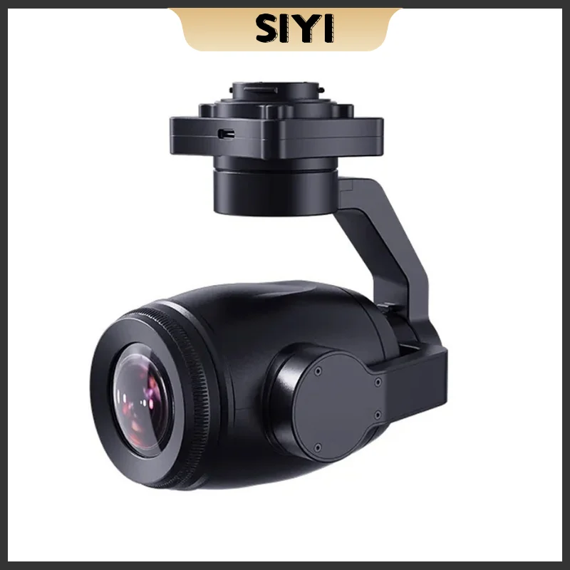 SIYI ZR30 4K 8MP 180X Hybrid 30X Optical Pod Zoom Gimbal Camera with AI Smart Identify and Tracking 1/2.7 Sony Sensor