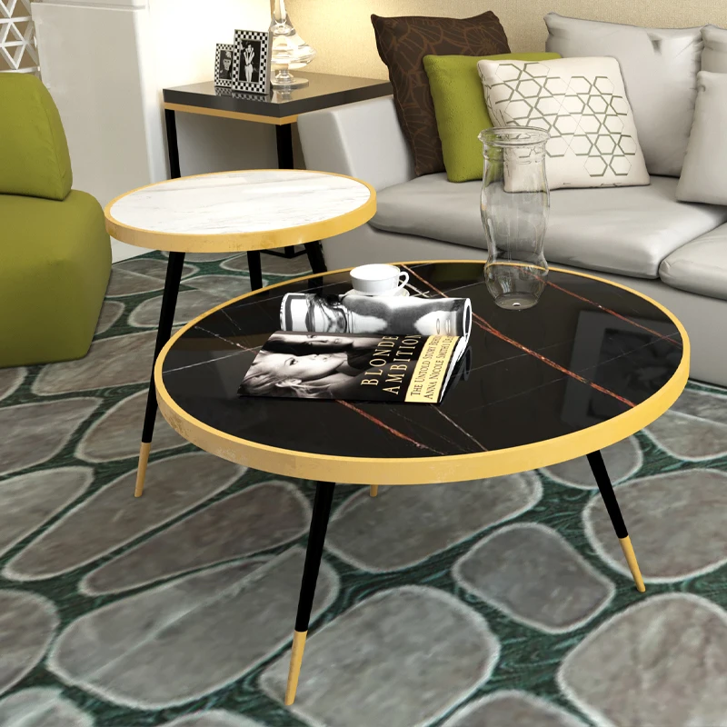 สไตล์นอร์ดิกเหล็กขาตั้งโต๊ะรอบโต๊ะกรอบโมเดิร์นขาโต๊ะข้าง Heavy-Duty กาแฟฐานอุปกรณ์เสริม