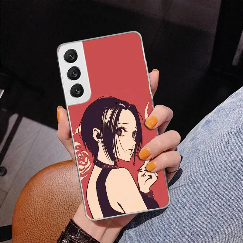 NaNa Osaki Anime Phone Case For Samsung Galaxy S24 S23 S22 S21 Ultra S10 Plus S20 FE S10E S9 S8 + Soft Cover Coque Funda