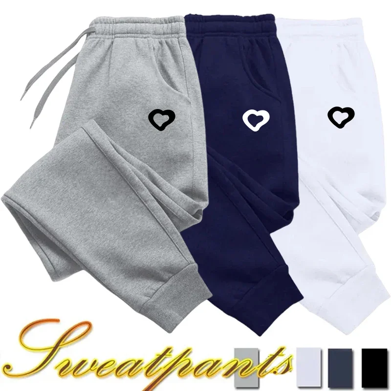 Fashion Womens Sweatpants Printing Casual Pants Outdoors Fitness Sports Jogging Woman Trousers Daily Running Sportswear 4 Color
