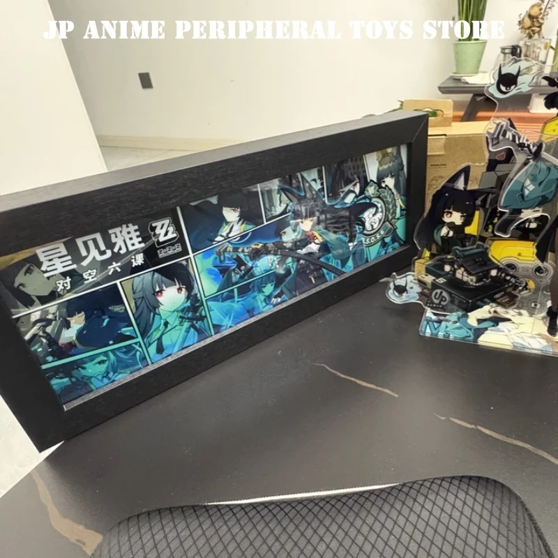 2025 Zenless Zone Zero Figure Comic Frame Cartoon Ellen Joe Von Lycaon Figure Desktop Ornament Fan Collection Gift - Image 4