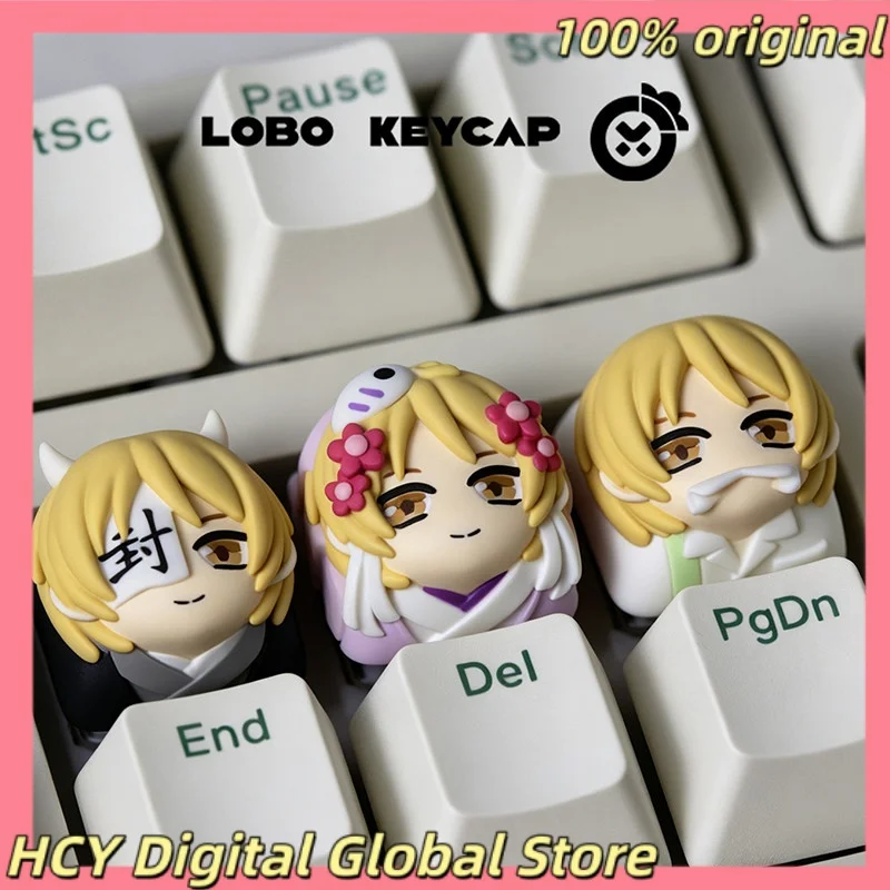NEW Natsume's Book of Friends Themed Anime Keycap Mechanical Keyboard Resin Custom Cute Keycap Gaming Keyboard Accessories Gift