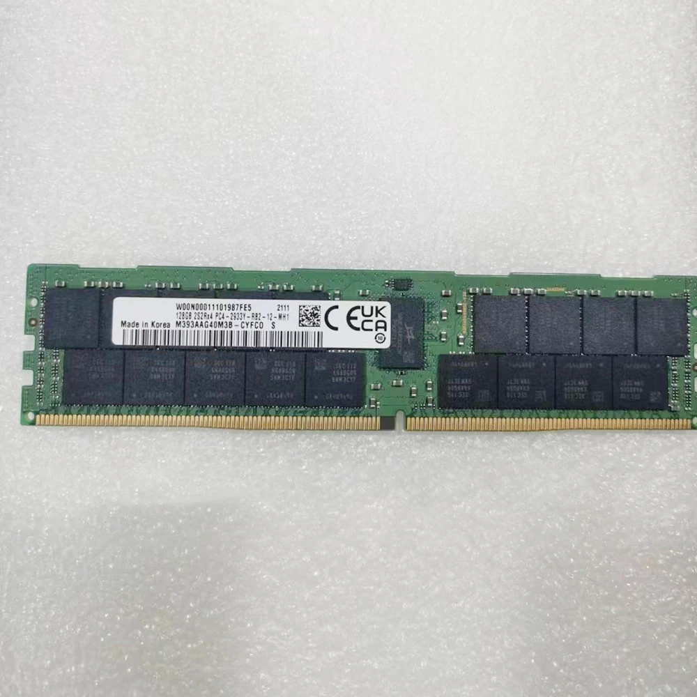 M393AAG40M3B-CYF 128GB 128G DDR4 2933MHz 2S2Rx4 PC4-2933Y ECC RDIMM For Samsung Server Memory Fast Ship High Quality