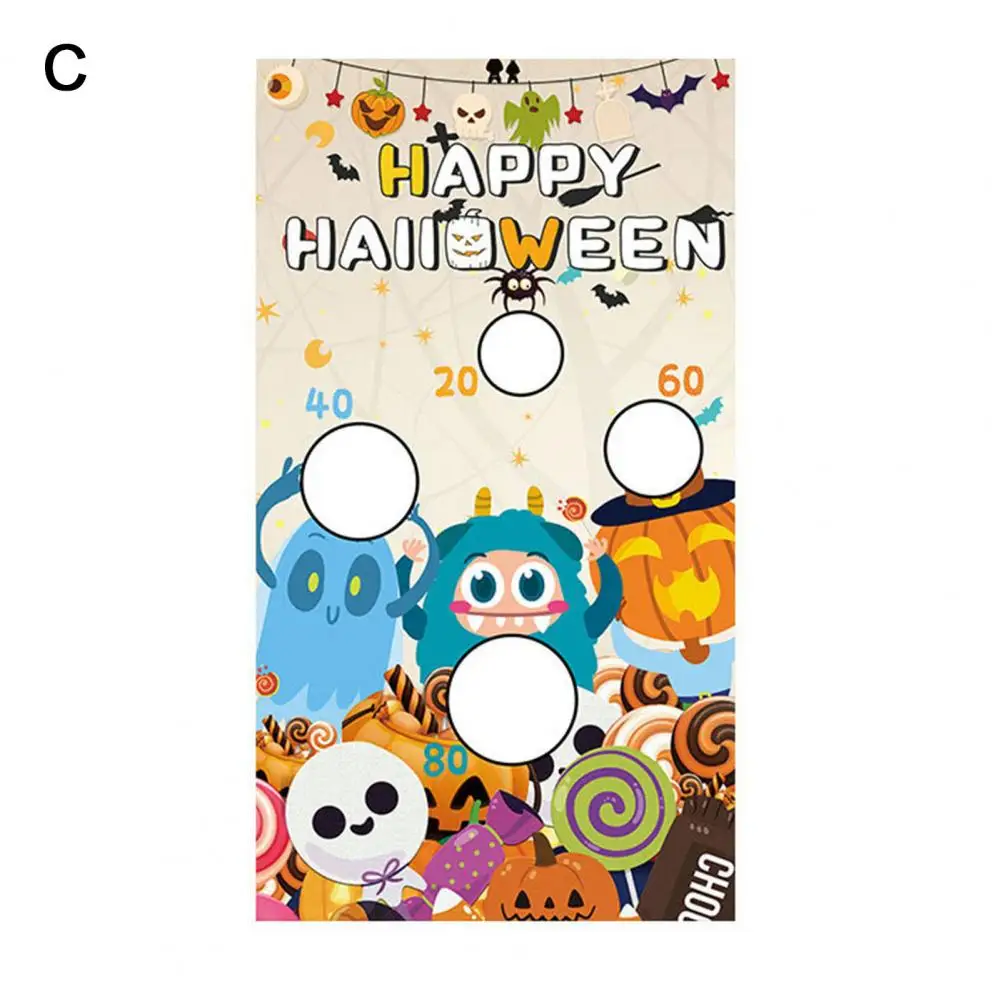 

Halloween Toss Game Halloween Party Games Carnival Throwing Game for Halloween Party Outdoor Decoration with Bean for Adults