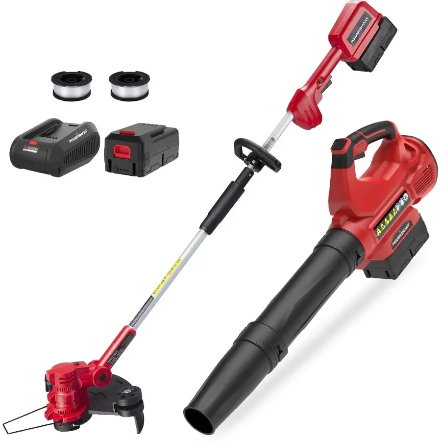 

40V MAX String Trimmer Edger 2in1 + 40V Leaf Blower Combo Kit 4.0Ah Battery and Charger Included PS76500C