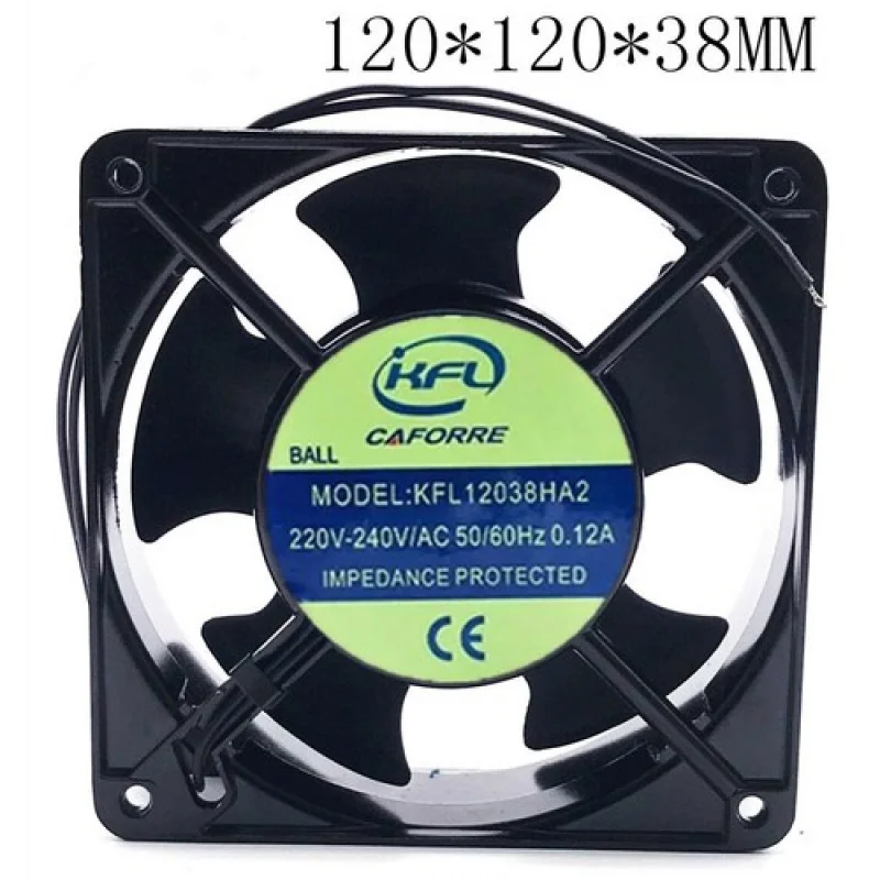 Y+1PC  for   power cabinet humidifier waterproof fan KFL12038HA2 12038 220-240V 0.12A