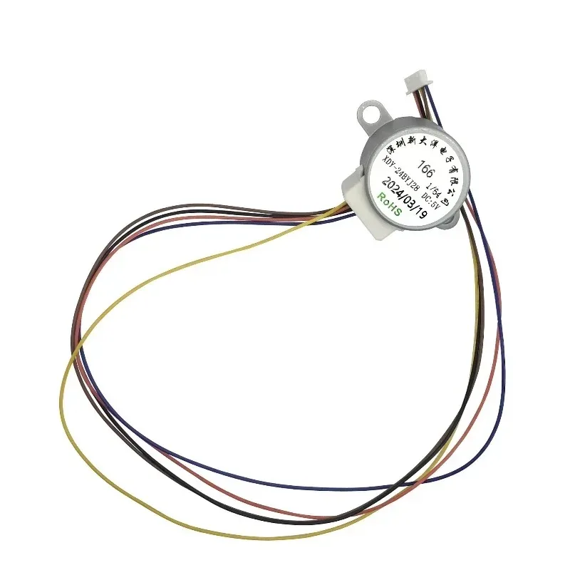 24BYJ48-166 5V Stepper Motor for Security Camera, Surveillance, 28BYJ-48 Compatible – Best for DIY, Arduino, Robotics